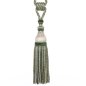 Preview: Lansdowne Tassel Tieback Green – Quastenraffhalter von Colefax and Fowler