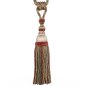 Preview: Lansdowne Tassel Tieback Tomato/Olive – Quastenraffhalter von Colefax and Fowler