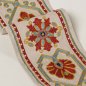 Preview: Mirador Braid Tomato/Aqua – Bestickte Borte von Colefax and Fowler