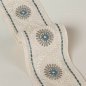 Preview: Rosario Braid Ivory – Bestickte Borte von Colefax and Fowler