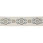Preview: Theodore Cartouche Braid Old Blue – Bestickte Borte von Colefax and Fowler