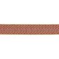 Preview: Theodore Chevron Braid Tomato – Chevronband von Colefax and Fowler