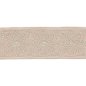 Preview: Theodore Florette Braid Pink – Bestickte Borte von Colefax and Fowler