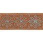 Preview: Theodore Florette Braid Red – Bestickte Borte von Colefax and Fowler
