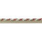 Preview: Theodore Rope Red/Forest – Kordel mit Flansch von Colefax and Fowler