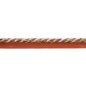 Preview: Theodore Rope Tomato – Kordel mit Flansch von Colefax and Fowler