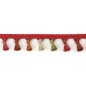 Preview: Theodore Tassel Fringe Tomato – Quastenfranse von Colefax and Fowler