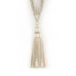 Preview: Theodore Tassel Tieback Beige – Quastenraffhalter von Colefax and Fowler