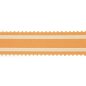 Preview: Wide Picot Braid Apricot – Picot-Borte von Colefax and Fowler