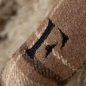 Preview: Karoschal mit gesticktem F Monogramm des Teddybären Carlos