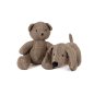 Preview: Teddybär Marco in Braun mit Hund Jack von Flamant