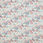 Preview: Amber Teal/Coral – Stoff von Jane Churchill