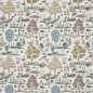 Preview: Jane Churchill Hestia Stoff in Navy/Terracotta