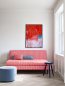Preview: Sofa mit Bezug aus Jane Churchill Juno in Red