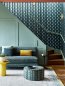 Preview: Hocker mit Bezug aus Jane Churchill Kaleido