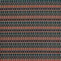Preview: Jane Churchill Kaleido Stoff in Midnight/Orange