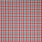 Preview: Jane Churchill Kali Check Karostoff in Red/Blue