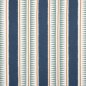 Preview: Jane Churchill Kasper Stoff in Indigo/Teal