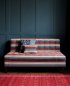 Preview: Sofa mit Bezug aus Jane Churchill Milas in Red/Blue