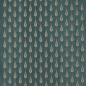 Preview: Jane Churchill Plato Stoff in Teal/Copper