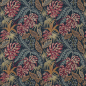 Preview: Jane Churchill Rousseau Stoff in Navy/Red