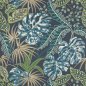 Preview: Rousseau Tapete von Jane Churchill in Midnight/Teal
