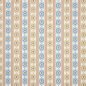 Preview: Jane Churchill Torrin Ikat-Stoff in Blue/Tomato