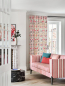 Preview: Sofa mit Bezug aus Jane Churchill Tulsi Stripe in Red