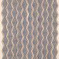 Preview: Zhiri Indigo/Orange – Stoff von Jane Churchill
