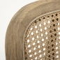 Preview: Stuhl Lynn aus Eiche und Rattan