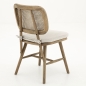 Preview: Stuhl Lynn aus Eiche und Rattan