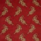 Preview: Manuel Canovas Bagan Velours Samtstoff in Grenat