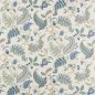 Preview: Manuel Canovas Colombe Stoff in Bleu de Chine