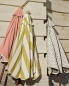 Preview: Sonnenschirme mit Stoffen der Kollektion Saint-Tropez von Manuel Canovas