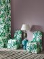 Preview: Sessel und Vorhang aus Manuel Canovas Malacca in Prairie