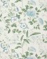 Preview: Coromandel Aqua – Tapete von Manuel Canovas