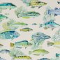 Preview: Fidji Tapete von Manuel Canovas in Aqua