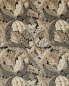 Preview: Acanthus Velvet Charcoal/Grey – Stoff von Morris & Co.