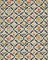 Preview: May's Coverlet Indigo/Rose – Stoff von Morris & Co.