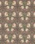 Preview: Pimpernel Aubergine/Olive – Stoff von Morris & Co.