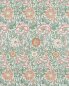 Preview: Pink & Rose Eggshell/Rose – Stoff von Morris & Co.