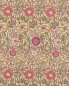Preview: Pink & Rose Manilla/Wine – Stoff von Morris & Co.