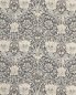 Preview: Pure Honeysuckle & Tulip Print Black Ink – Stoff von Morris & Co.