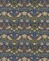 Preview: Strawberry Thief Indigo/Mineral – Stoff von Morris & Co.