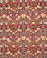 Preview: Strawberry Thief Velvet Crimson/Slate – Stoff von Morris & Co.