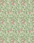 Preview: Arbutus Olive/Pink – Tapete von Morris & Co.