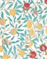 Preview: Fruit Green Indigo/Madder – Tapete von Morris & Co.