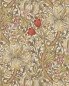 Preview: Golden Lily Biscuit/Brick – Tapete von Morris & Co.