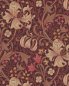 Preview: Golden Lily Fig/Burnt Orange – Tapete von Morris & Co.