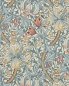 Preview: Golden Lily Slate/Manilla – Tapete von Morris & Co.